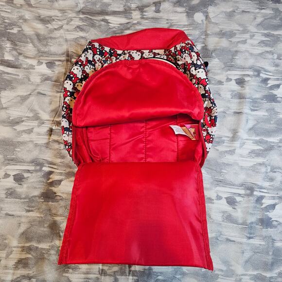 2012 Sanrio Hello Kitty Red All Over Print 16" Backpack Book Bag Vintage Gift - Picture 5 of 8